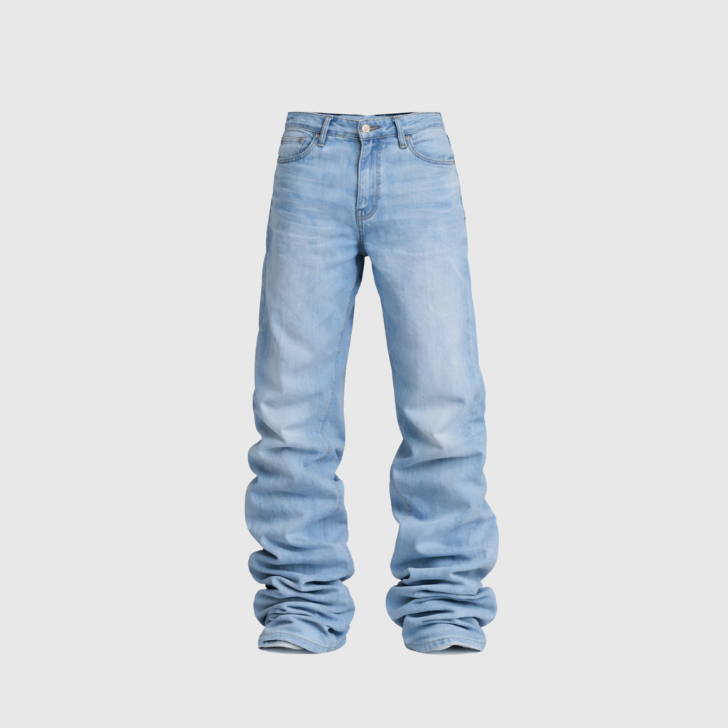Stacked Denim – Light Blue