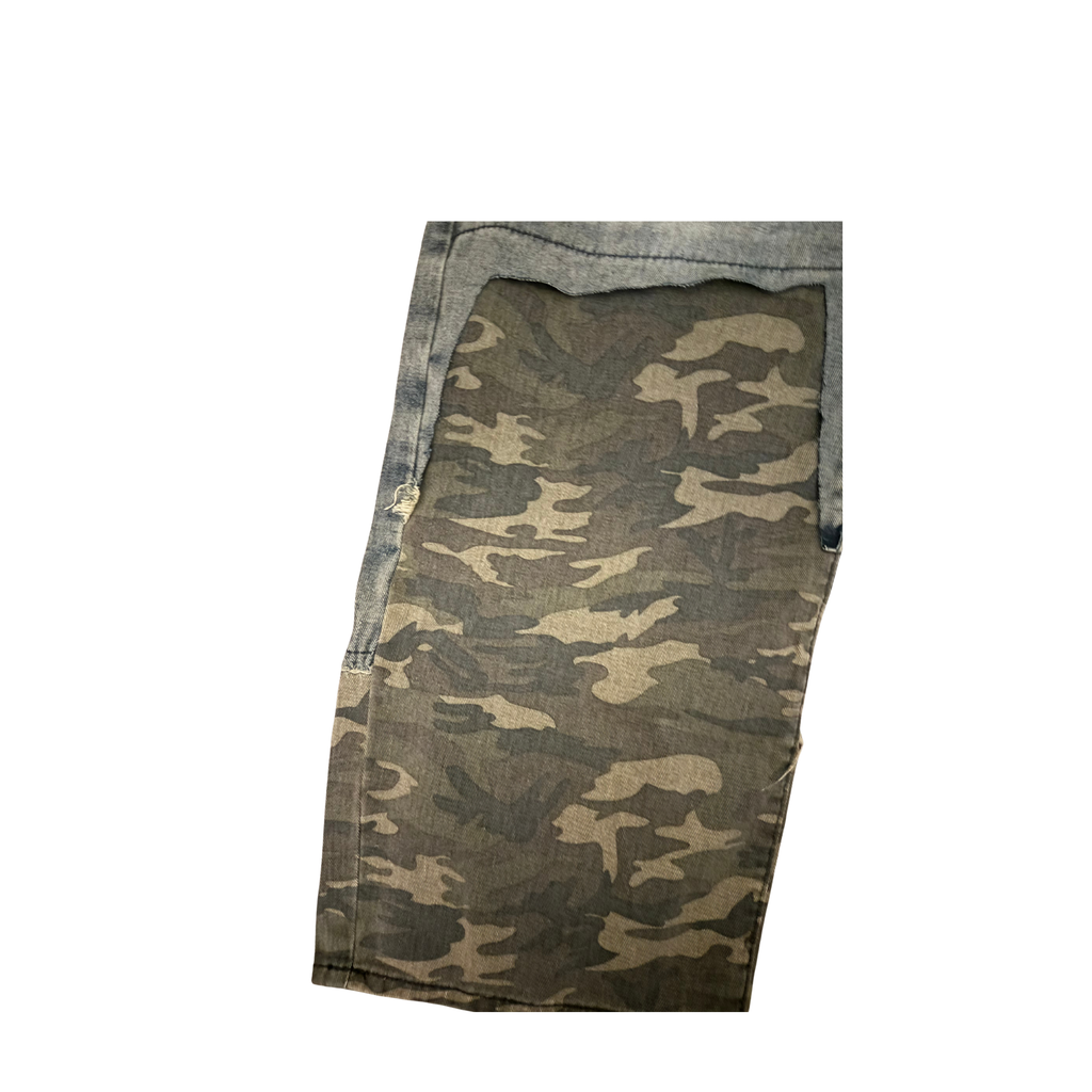 Camo Patch Denim Jeans