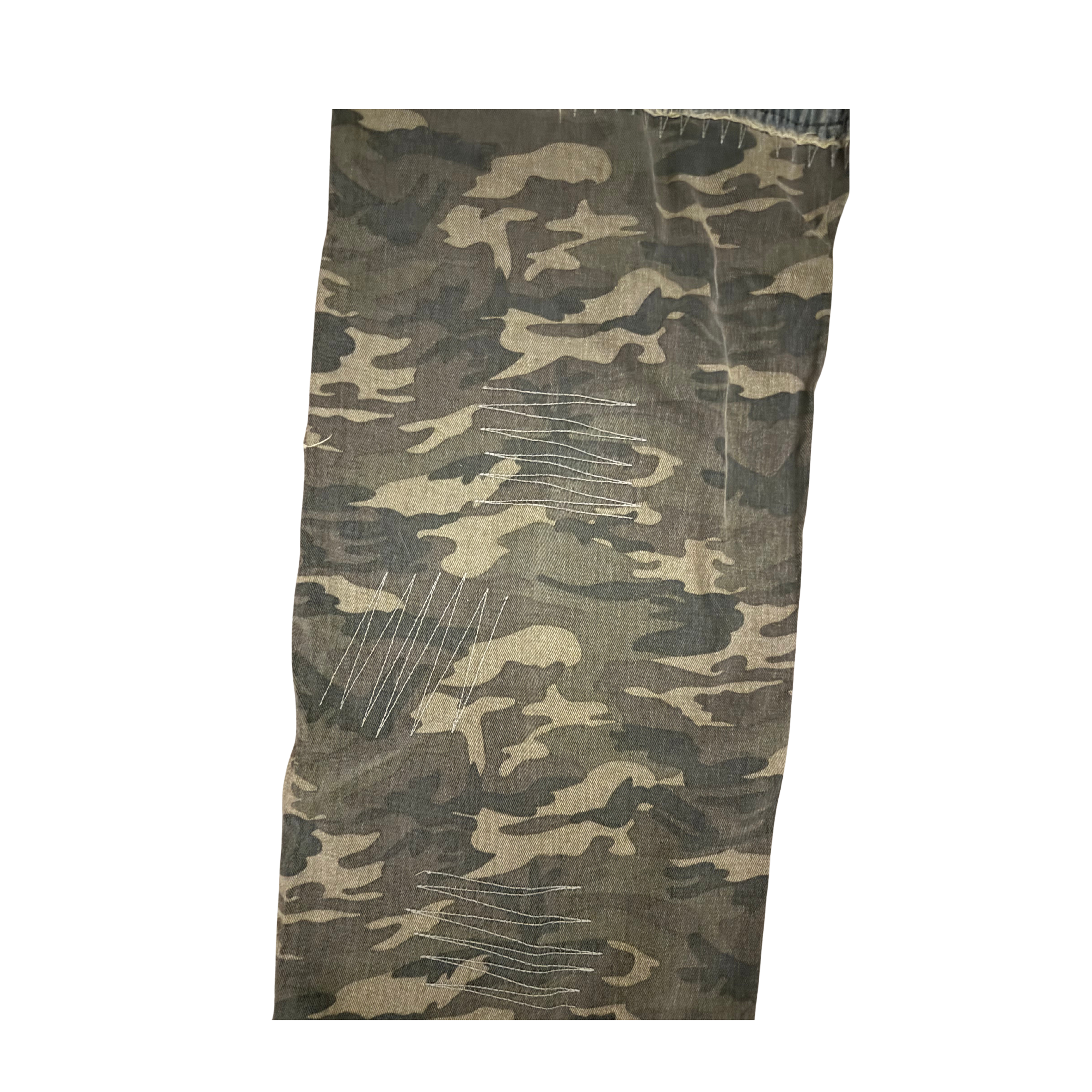 Camo Patch Denim Jeans