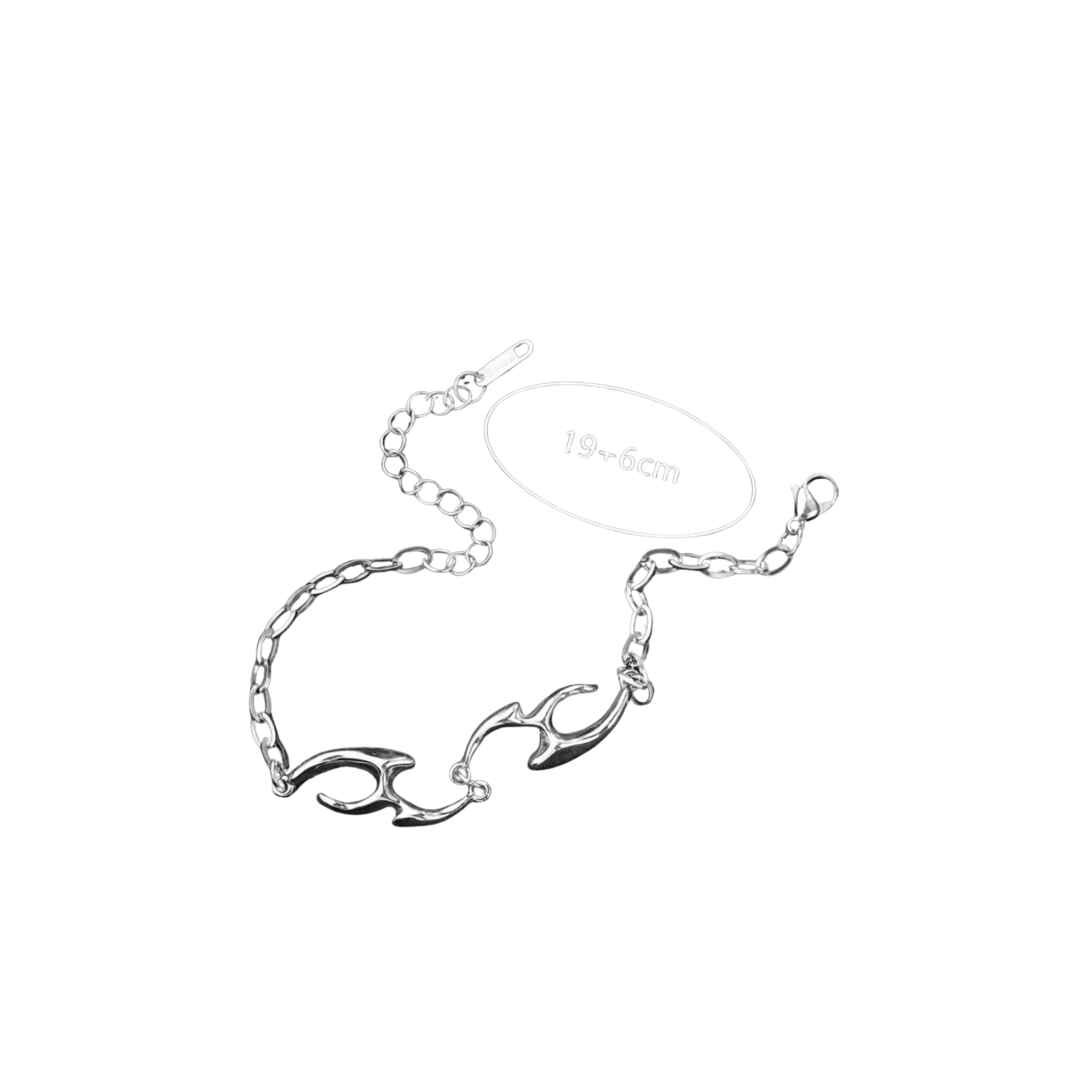 Chrome Talon Bracelet