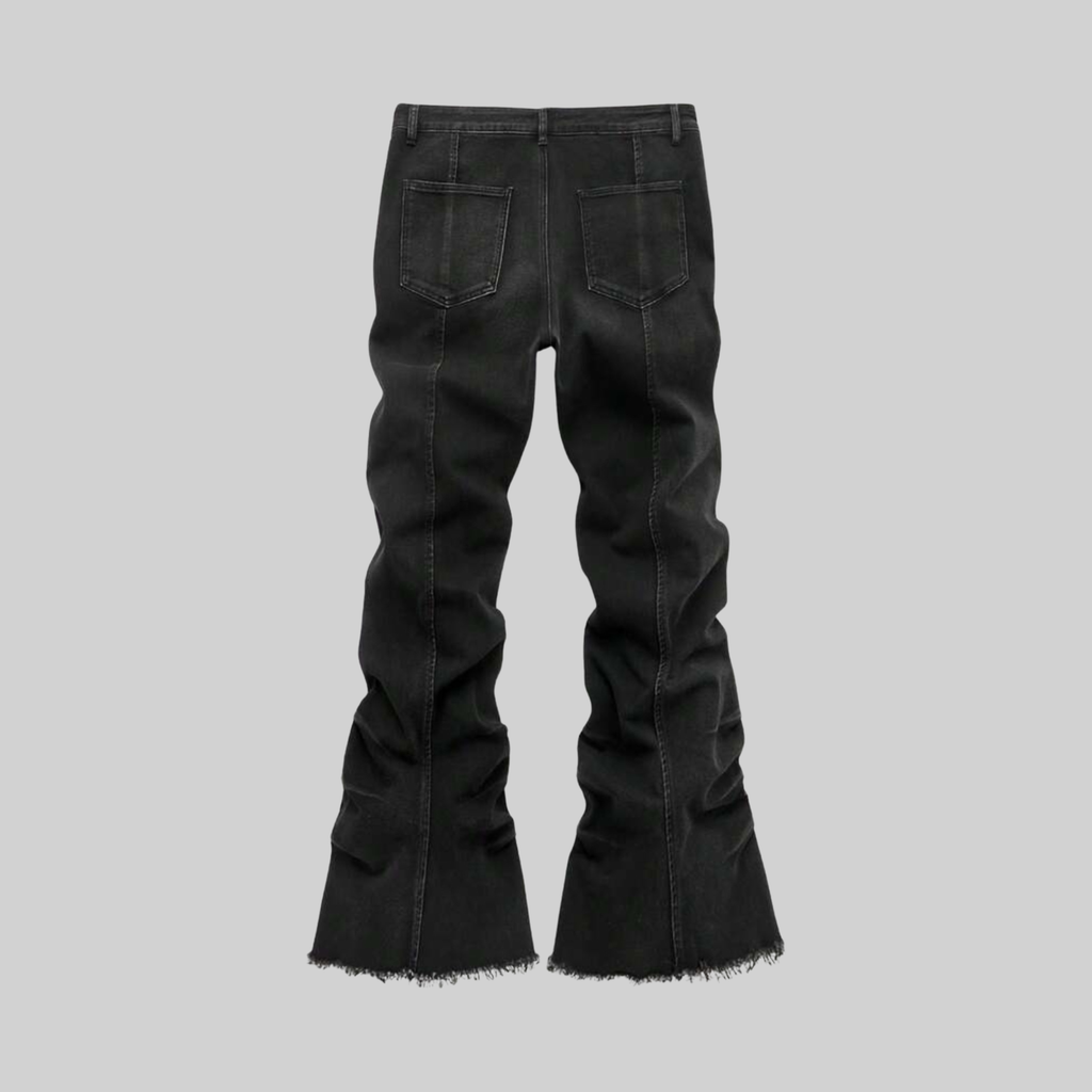 Flared Stacked Jeans